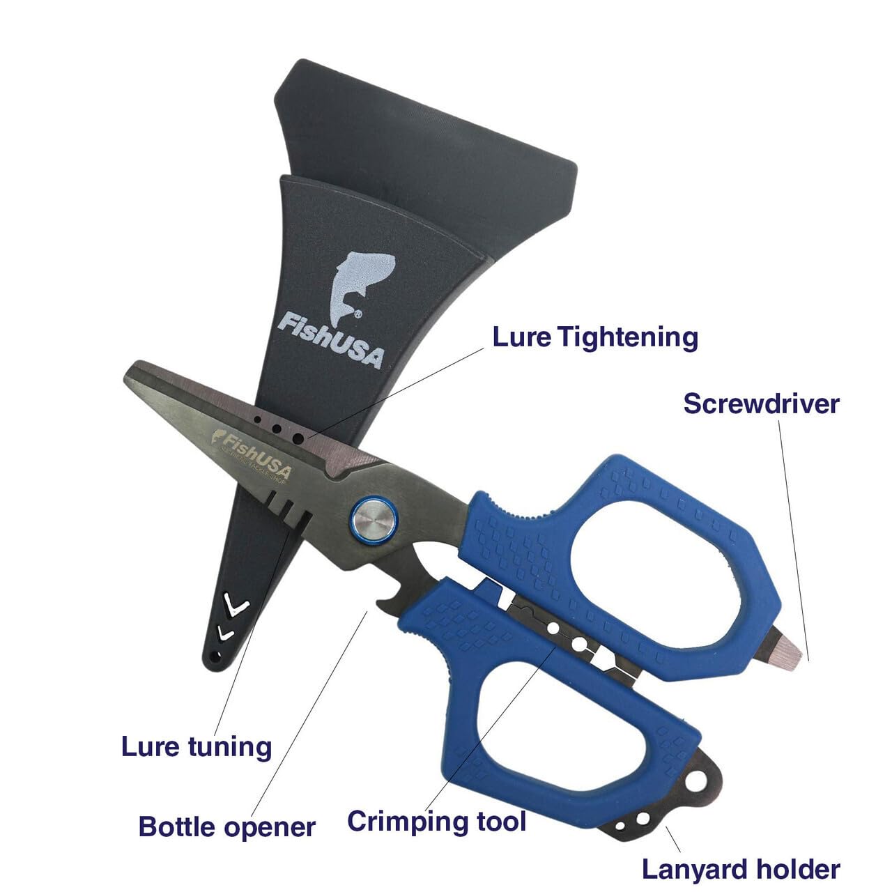 FishUSA Premium Braid Scissors - Image 5