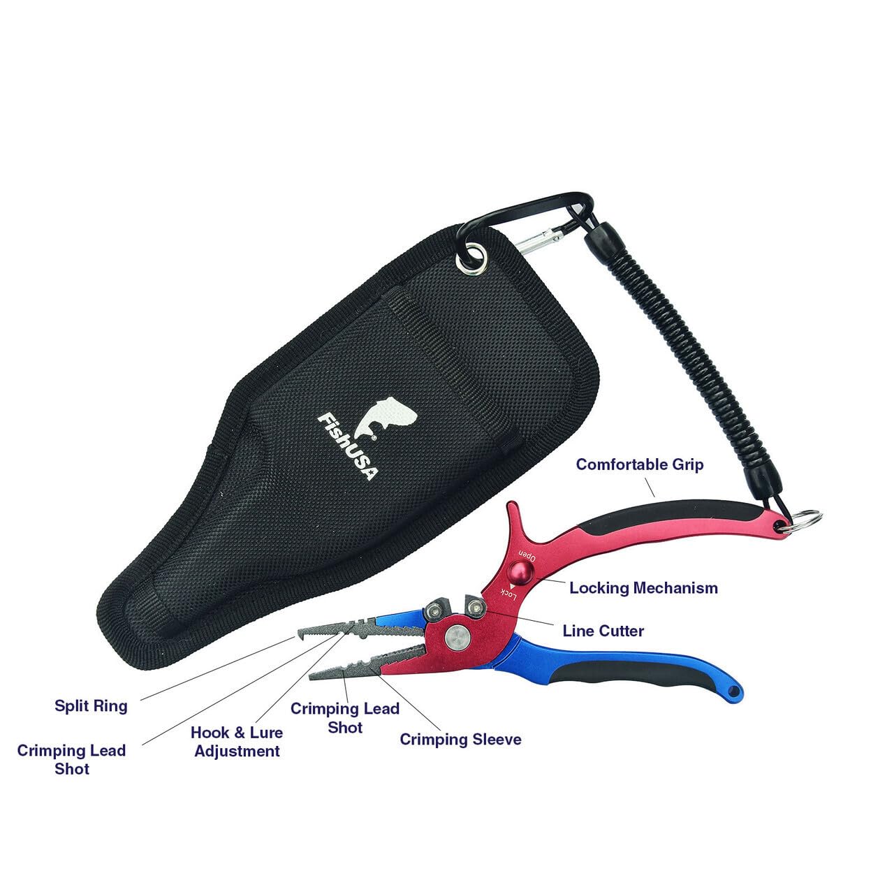 FishUSA Ultimate Aluminum Fishing Pliers - Image 3